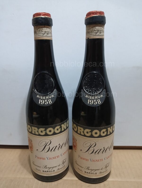 Barolo Riserva Borgogno Giacomo & Figli 1958 - Image 2
