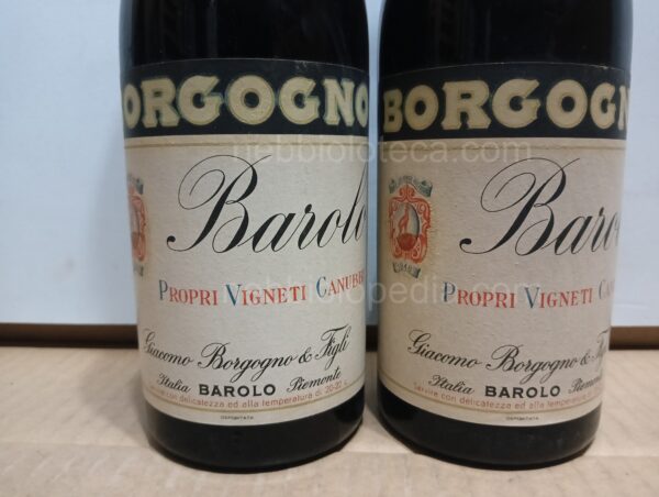 Barolo Riserva Borgogno Giacomo & Figli 1958 - Image 10