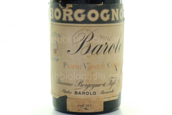 Barolo Riserva Borgogno Giacomo & Figli 1958 - Image 18