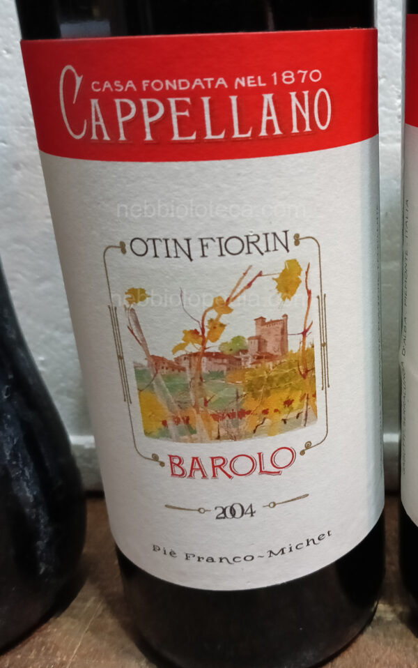 Barolo Otin Fiorin Pié Franco Michet 2004 - Image 8