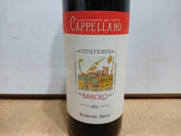 Barolo Otin Fiorin Pié Rupestris Nebioli Cappellano 2004 - Image 6