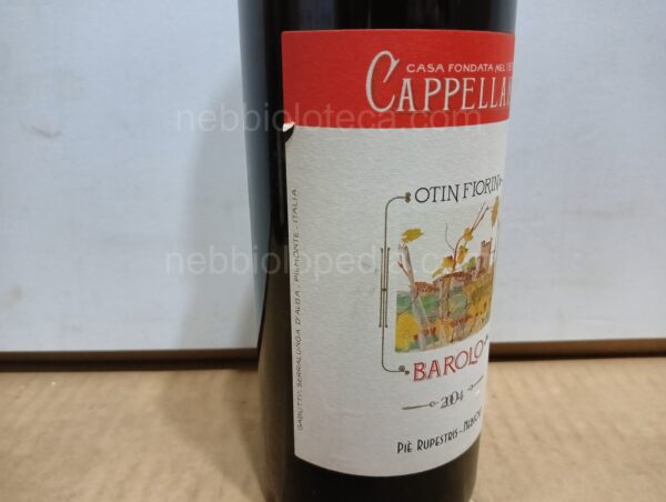 Barolo Otin Fiorin Pié Rupestris Nebioli Cappellano 2004 - Image 7