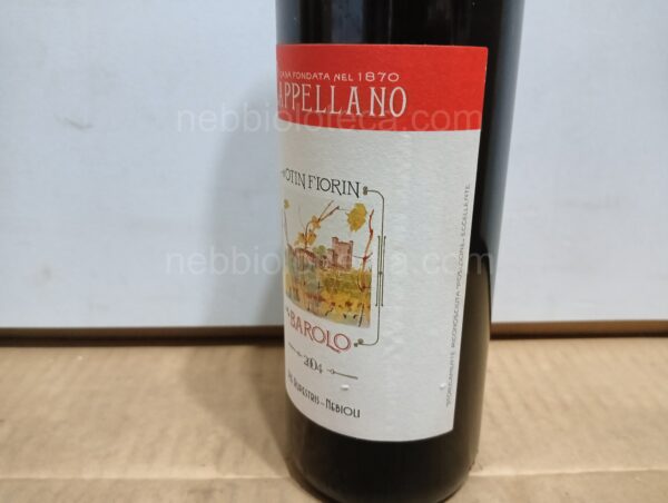 Barolo Otin Fiorin Pié Rupestris Nebioli Cappellano 2004 - Image 8
