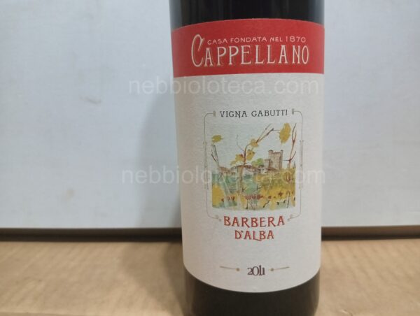 Barbera d'Alba Vigna Gabutti Cappellano 2011 - Image 8