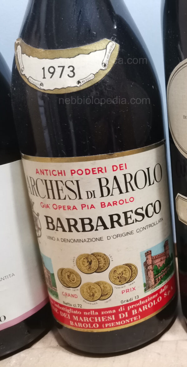 Barbaresco Marchesi di Barolo 1973 - Image 5
