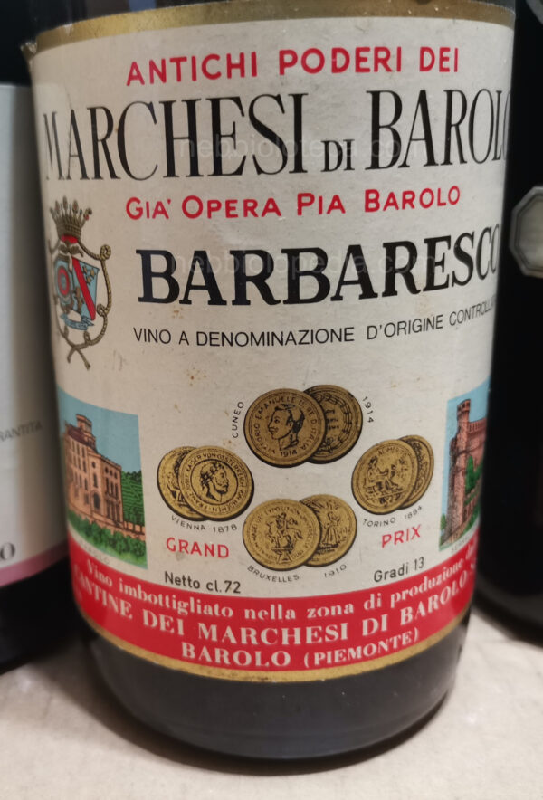 Barbaresco Marchesi di Barolo 1973 - Image 6
