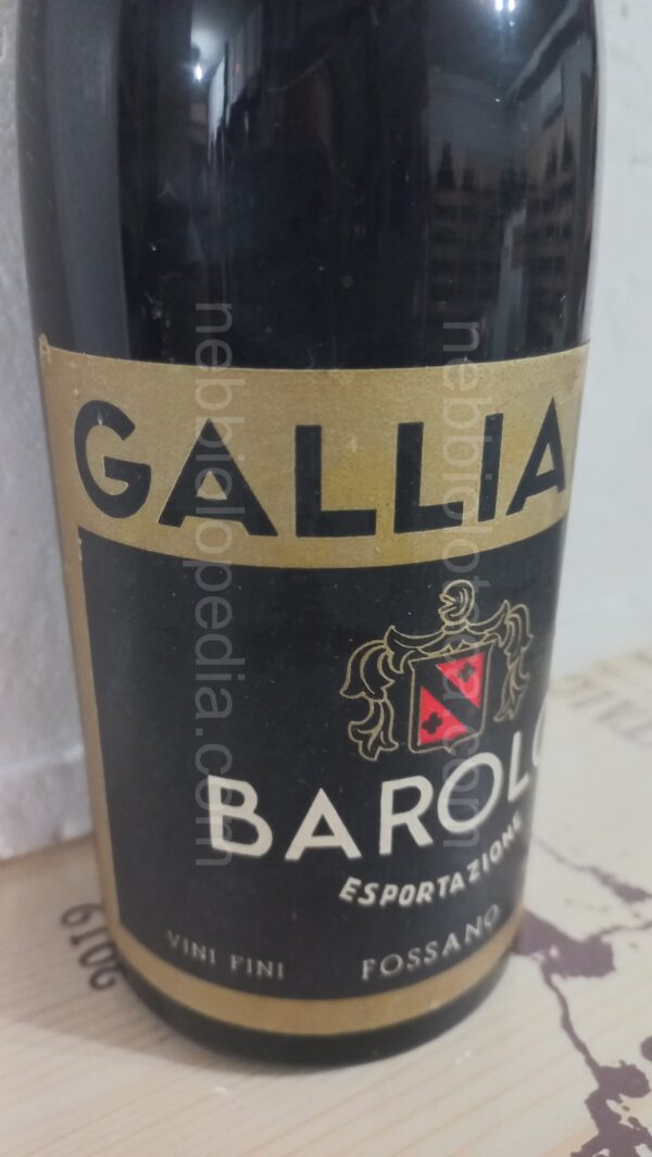 Barolo Galliano Pietro 1954 - Image 4