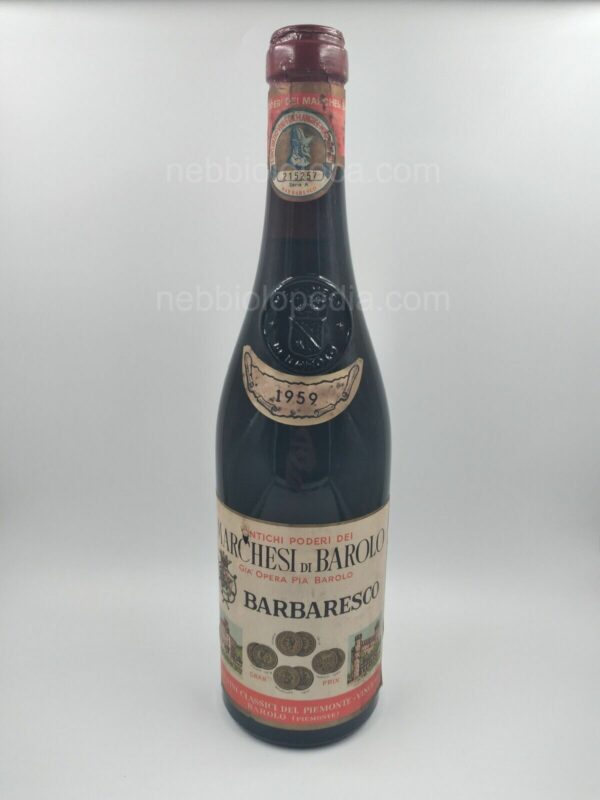 Barbaresco Marchesi di Barolo 1959