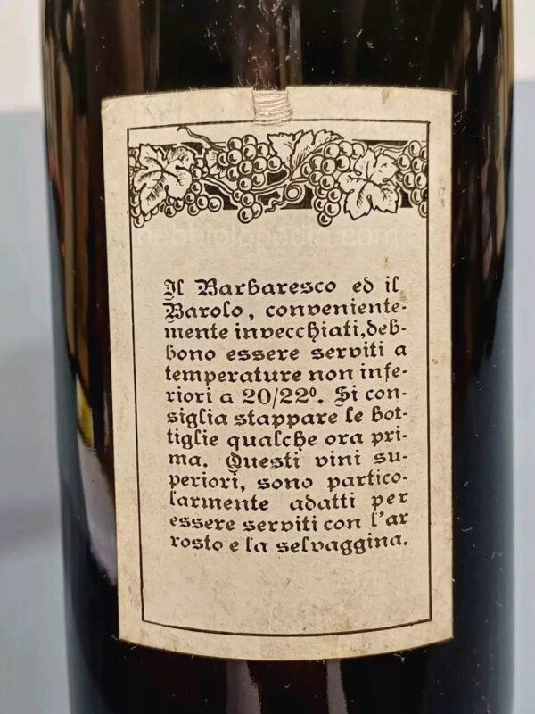 Barolo Chiadò Giuseppe 1973 - Image 13