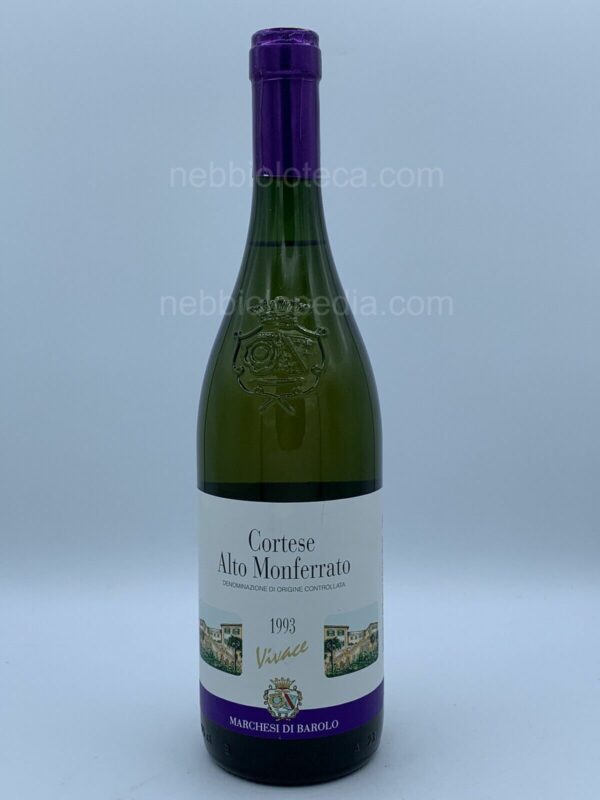 Cortese Alto Monferrato Vivace Marchesi di Barolo 1993