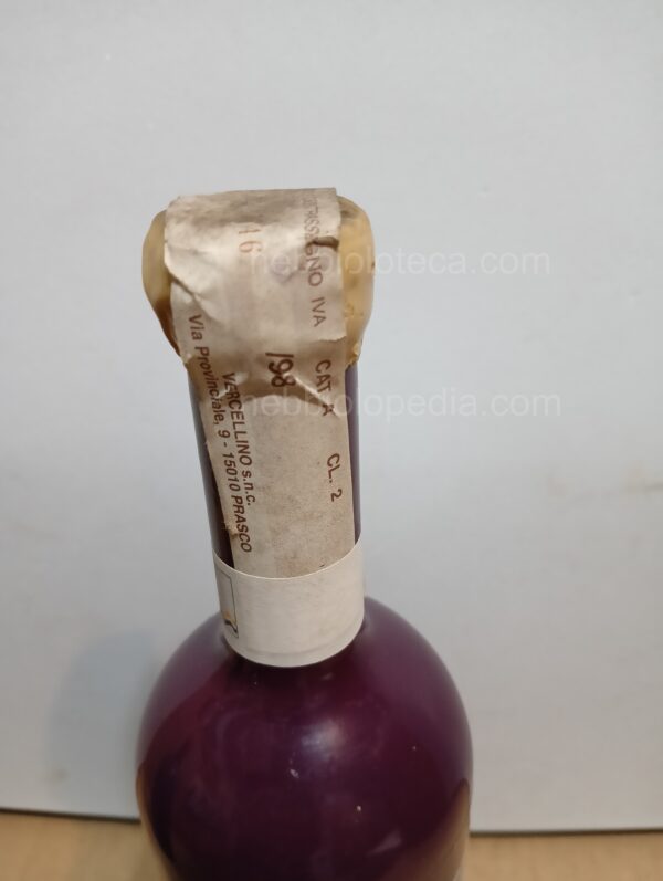 Dolcetto di Ovada Superiore Cantina Vercellino 1997 - Image 10