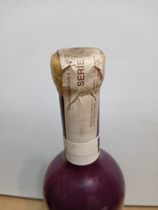 Dolcetto di Ovada Superiore Cantina Vercellino 1997 - Image 12