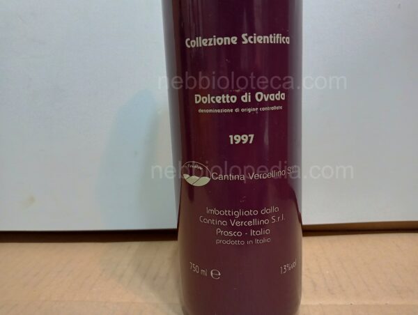 Dolcetto di Ovada Superiore Cantina Vercellino 1997 - Image 13
