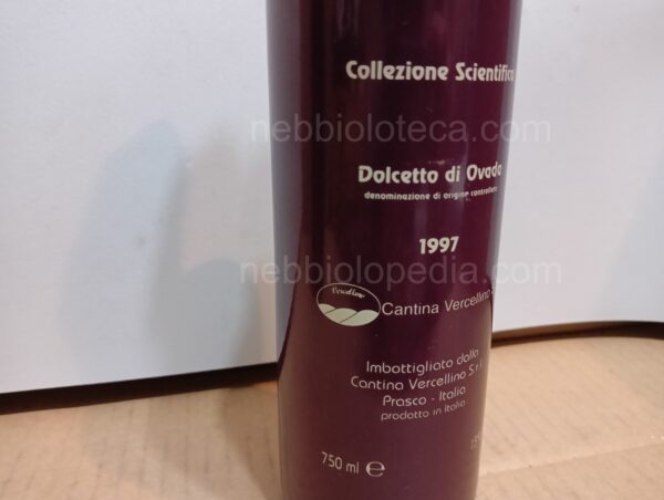 Dolcetto di Ovada Superiore Cantina Vercellino 1997 - Image 14