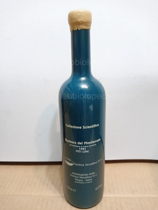 Barbera del Monferrato Cantina Vercellino 1997