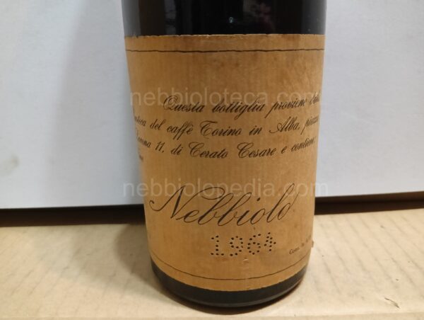 Nebbiolo Enoteca del Caffè Torino 1964 - Image 3