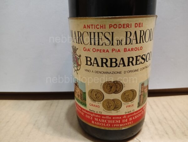 Barbaresco Marchesi di Barolo 1971 - Image 14