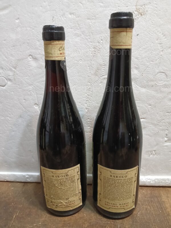 Barolo Chiadò Mario 1965 - Image 12