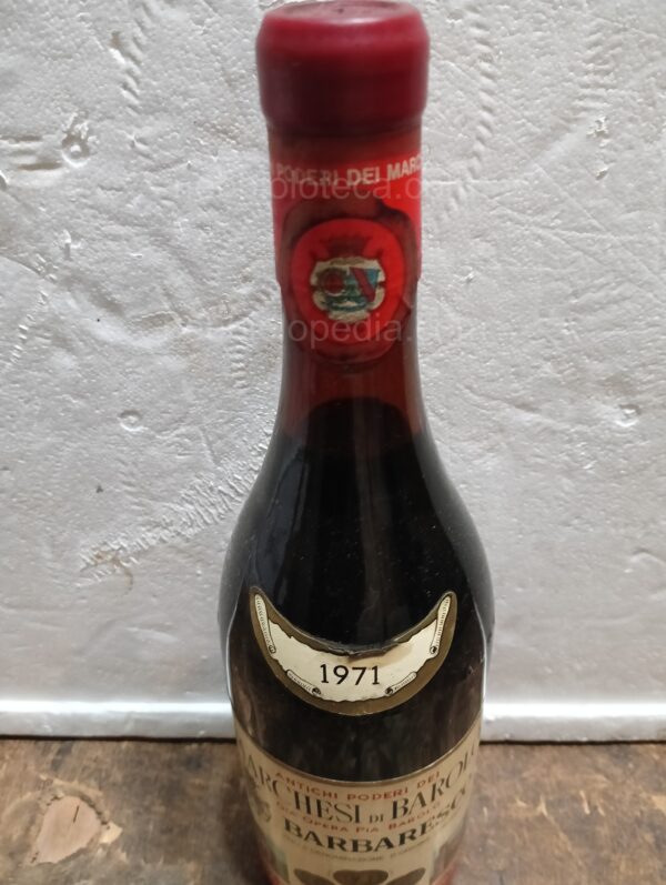Barbaresco Marchesi di Barolo 1971 - Image 7