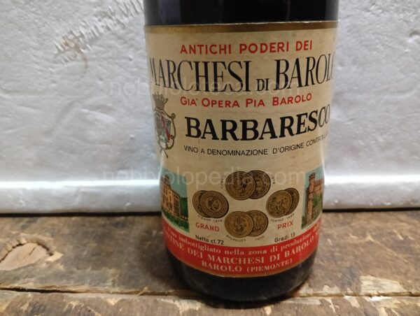 Barbaresco Marchesi di Barolo 1971 - Image 8