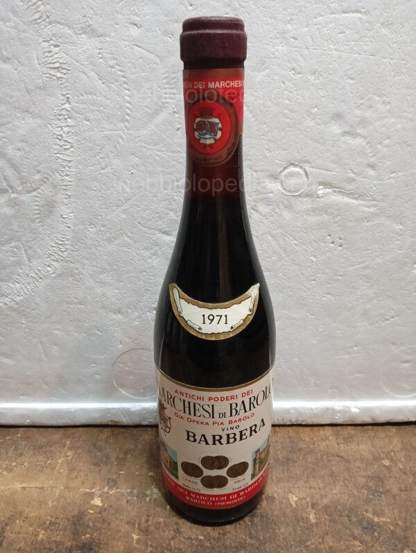 Barbera Marchesi di Barolo 1971
