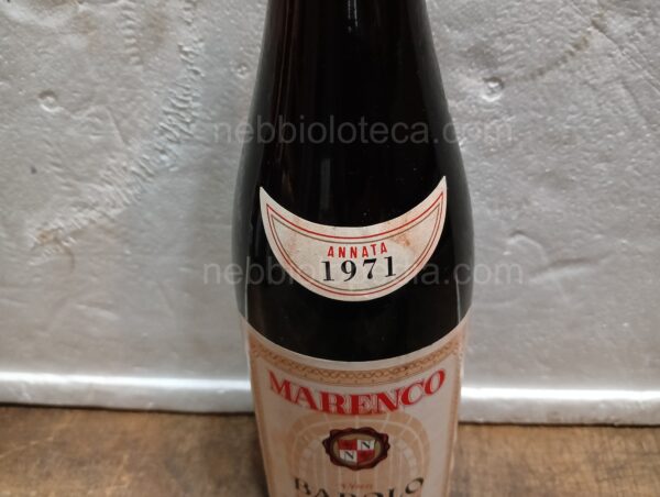 Barolo Marenco Angelo & Figlio 1971 - Image 8