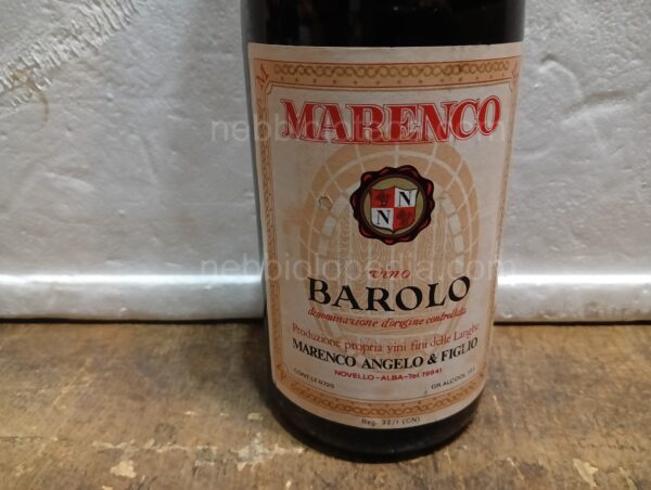 Barolo Marenco Angelo & Figlio 1971 - Image 9