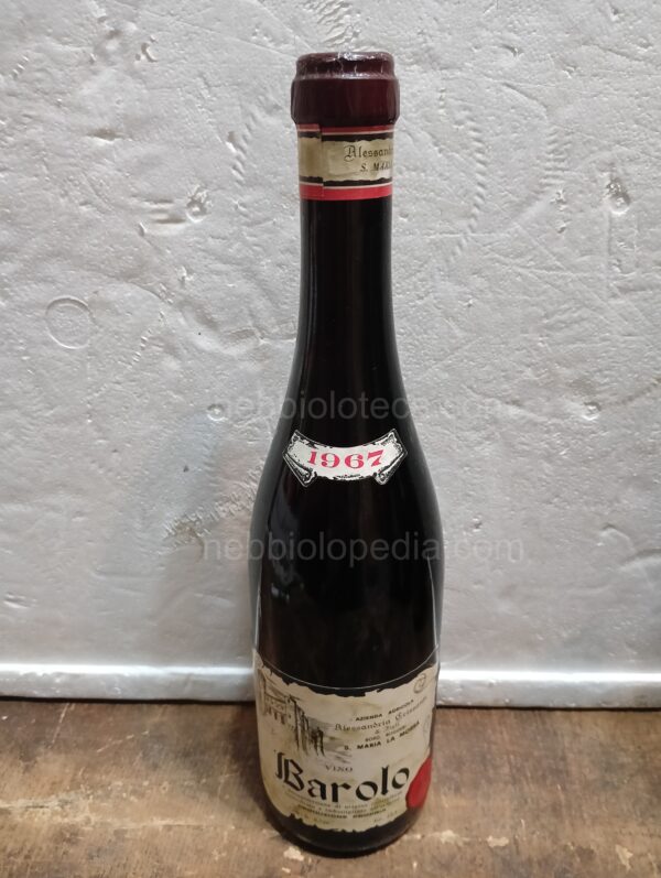 Barolo Alessandria Crissante & Figli 1967