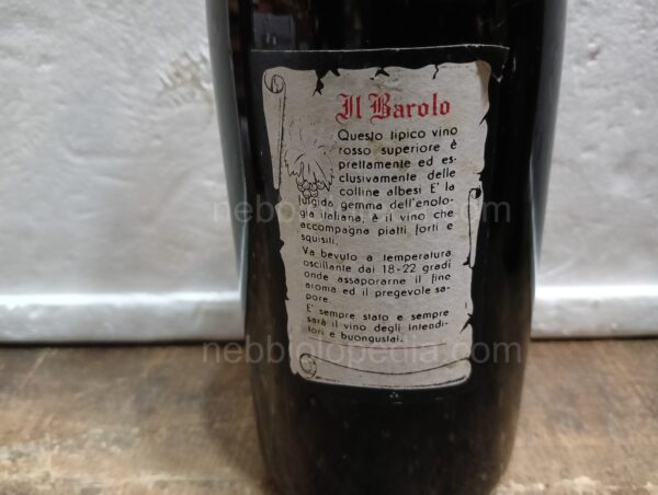 Barolo Alessandria Crissante & Figli 1967 - Image 5