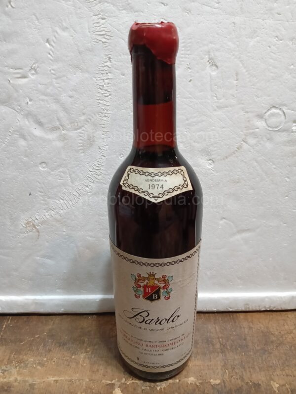 Barolo Borgogno Cav. Bartolomeo & Figlio 1974