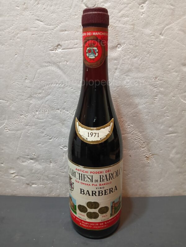 Barbera Marchesi di Barolo 1971 - Image 12