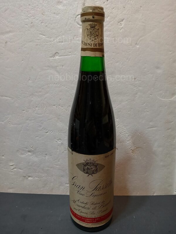 Gran Passito Marchesi di Barolo 70s