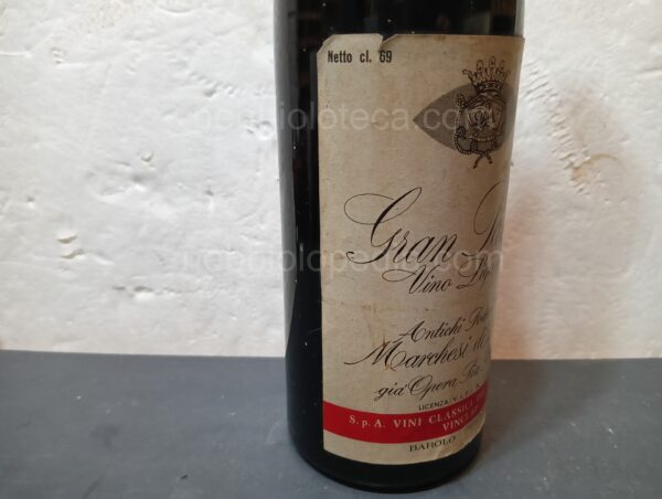 Gran Passito Marchesi di Barolo 70s - Image 5
