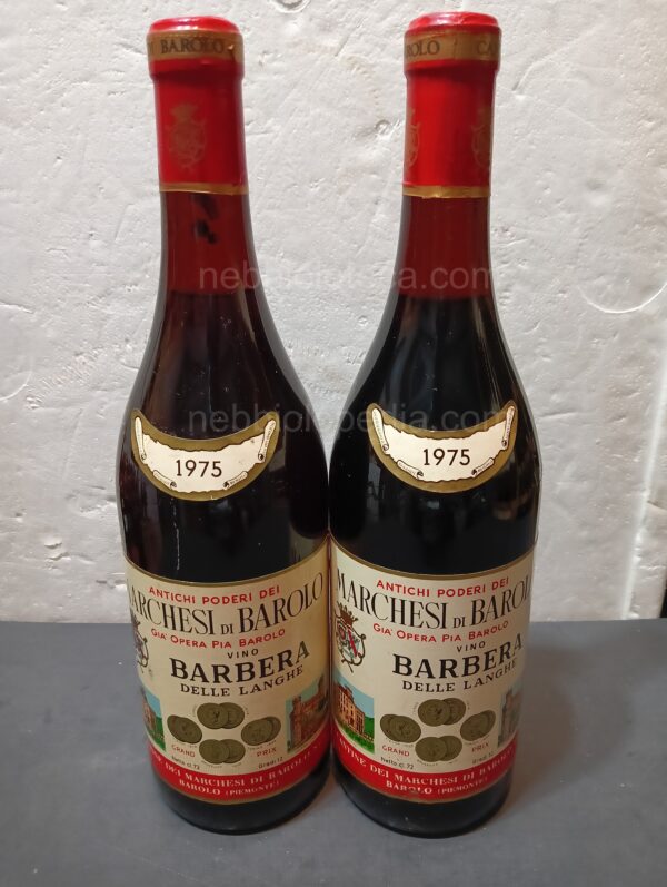 Barbera delle Langhe Marchesi di Barolo 1975 - Image 2