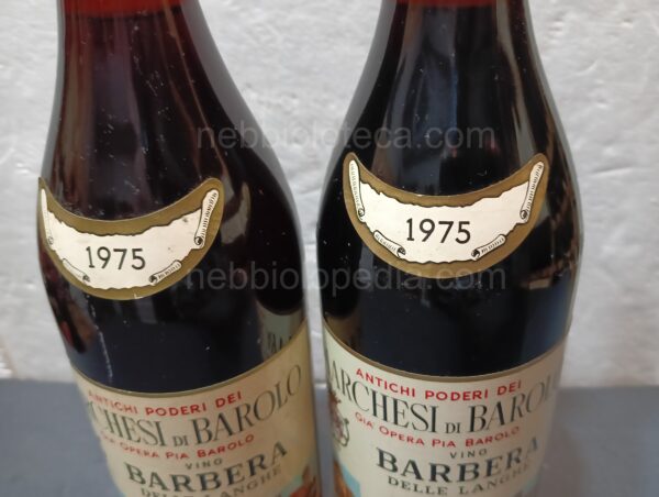 Barbera delle Langhe Marchesi di Barolo 1975 - Image 9