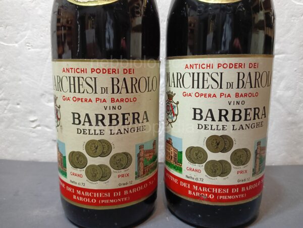 Barbera delle Langhe Marchesi di Barolo 1975 - Image 3