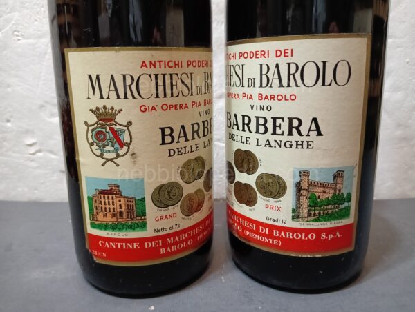 Barbera delle Langhe Marchesi di Barolo 1975 - Image 4