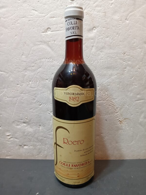 Roero Colli Favorita 1982
