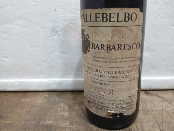 Barbaresco Vallebelbo 1978 - Image 6