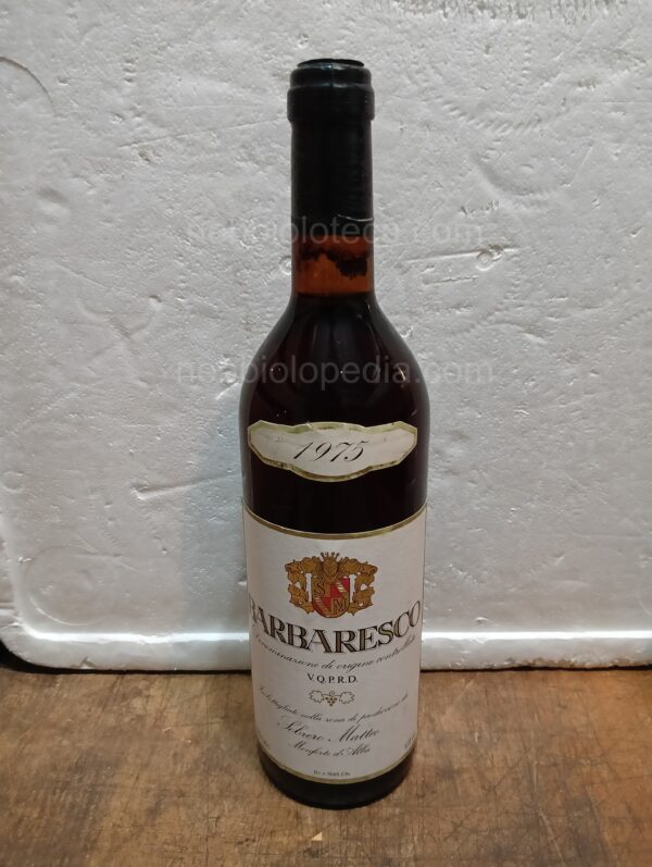 Barbaresco Sobrero Matteo 1975