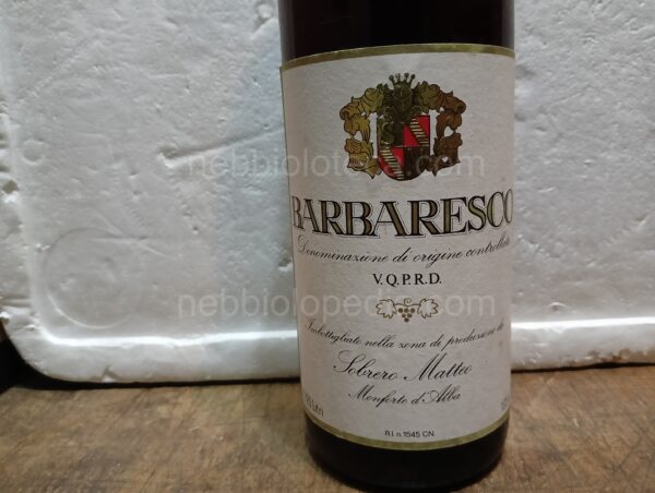 Barbaresco Sobrero Matteo 1975 - Image 5