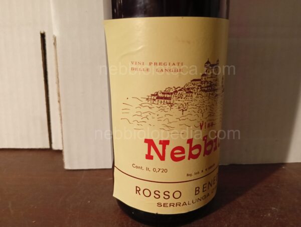 Nebbiolo Rosso Benedetto 1974 - Image 4
