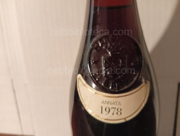 Barbera d'Alba Vigna del Paiagallo Riserva Numerata Marchesi di Barolo 1978 - Image 7