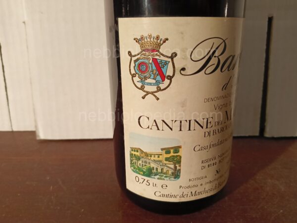 Barbera d'Alba Vigna del Paiagallo Riserva Numerata Marchesi di Barolo 1978 - Image 8
