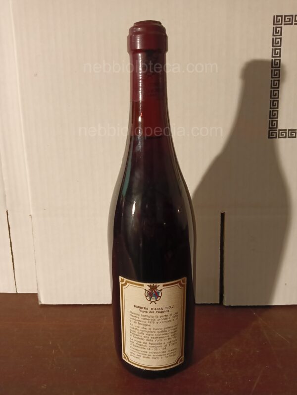 Barbera d'Alba Vigna del Paiagallo Riserva Numerata Marchesi di Barolo 1978 - Image 11