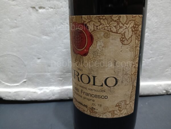 Barolo Marchisio Francesco 1974 - Image 7