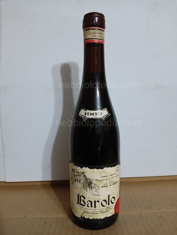 Barolo Alessandria Crissante & Figli 1969