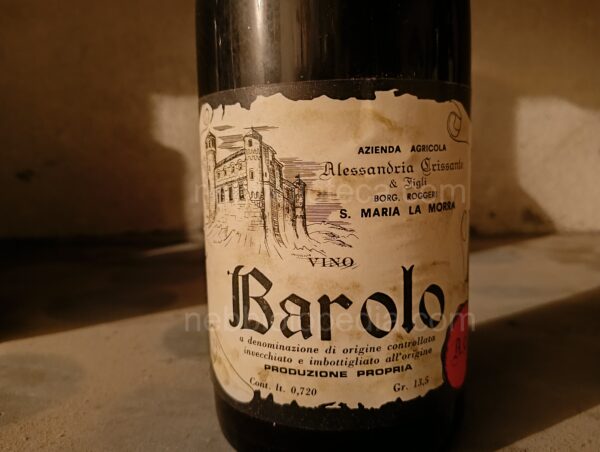 Barolo Alessandria Crissante & Figli 1969 - Image 5