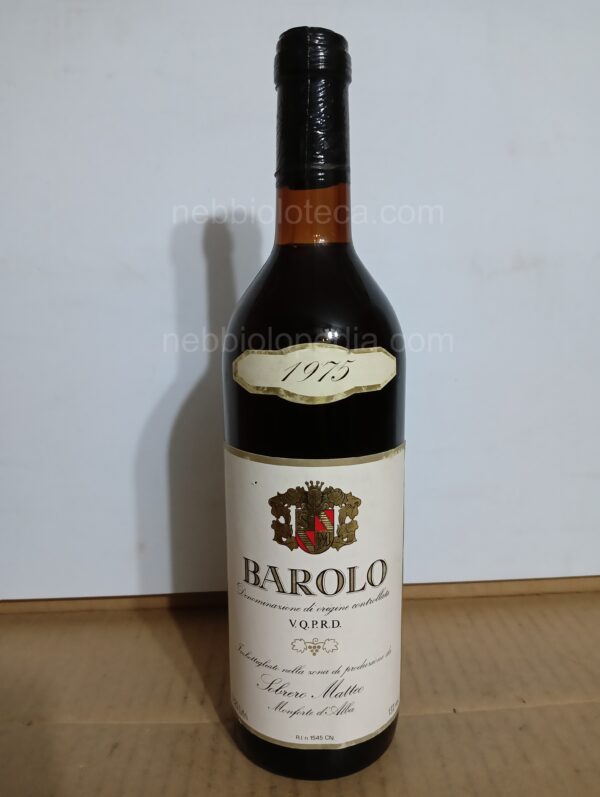 Barolo Sobrero Matteo 1975