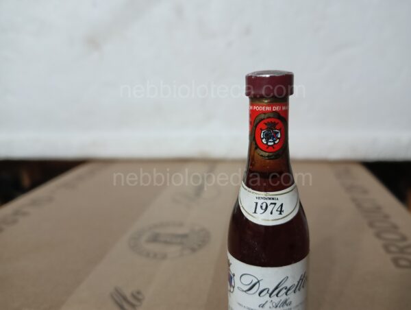 Dolcetto d'Alba Riserva Numerata Marchesi di Barolo 1974 miniature 10.5cc - Image 4